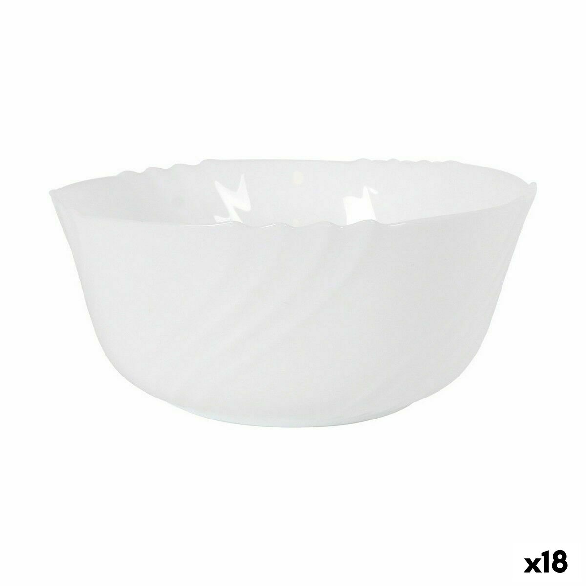 Salladsskål La Mediterránea Everett 22 x 22 x 9,5 cm (18 antal)