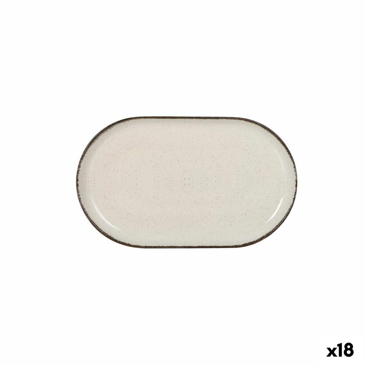 Snacksbricka La Mediterránea Anllo Avlång 25 x 15 x 2,2 cm (18 antal)