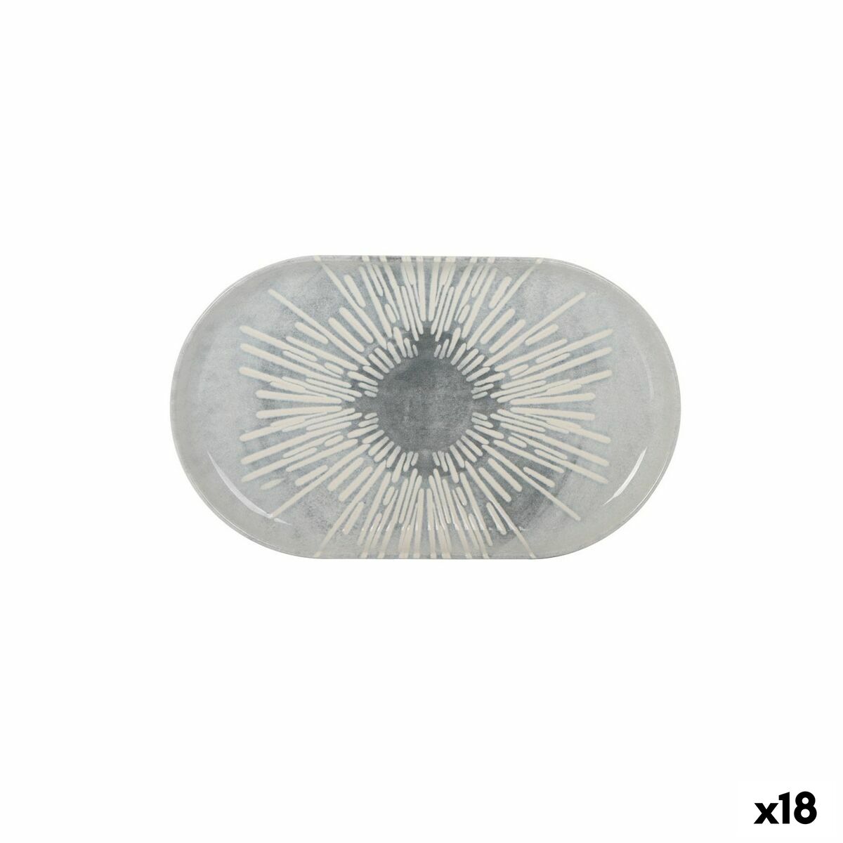 Snacksbricka La Mediterránea Ivar Avlång 25 x 15 x 2,2 cm (18 antal)