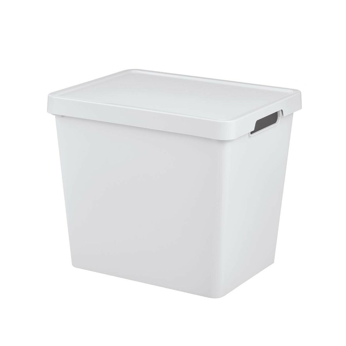Förvaringslåda med lock Tontarelli Maya Vit 23,9 L 36 x 28 x 31,1 cm