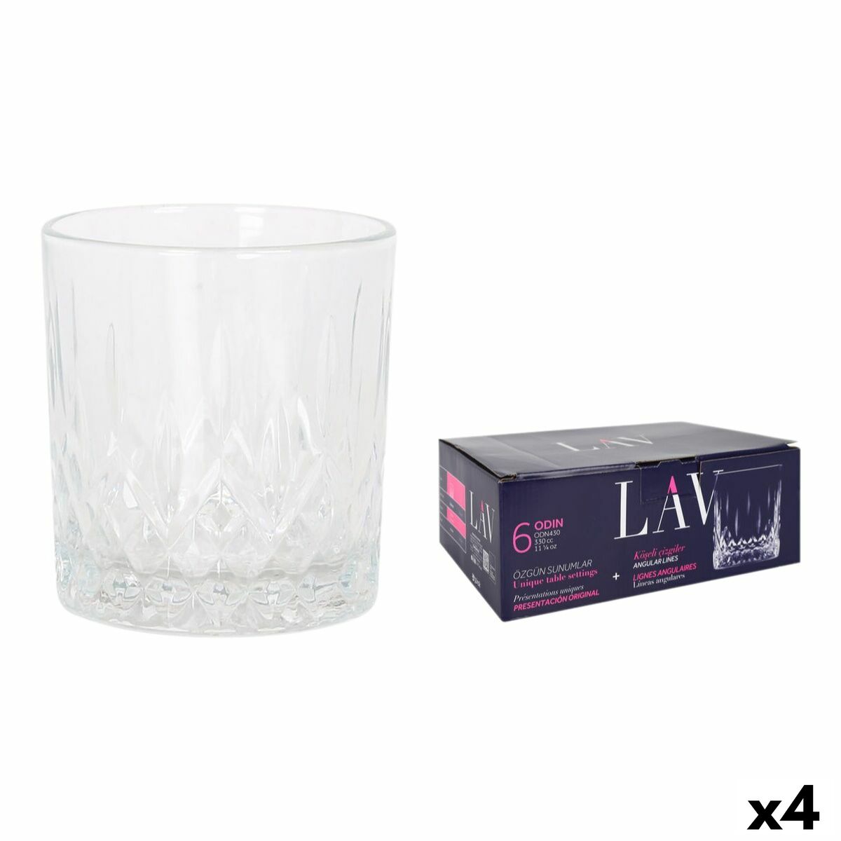 Glasset LAV Odin 6 Delar (4 antal)