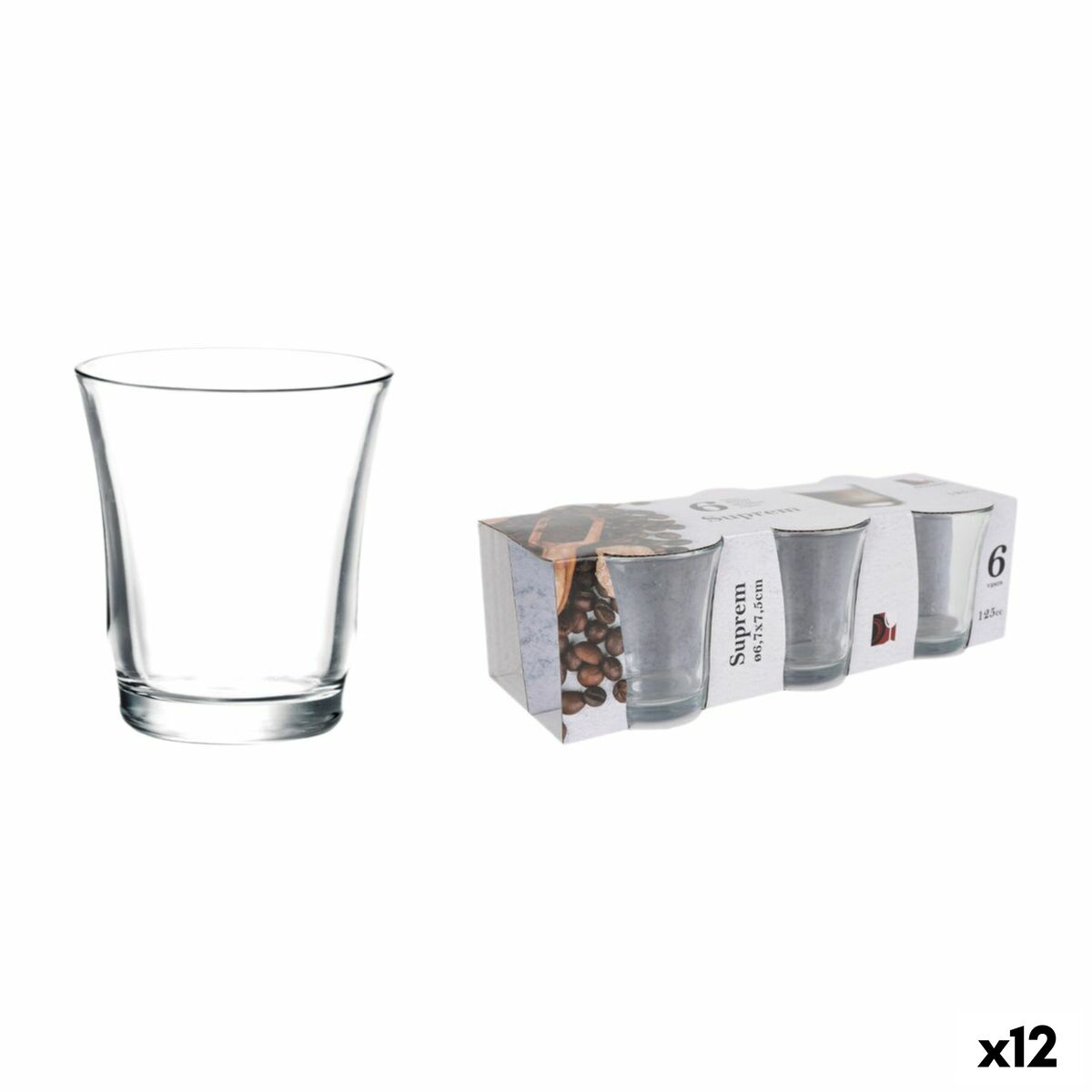 Glasset La Mediterránea Suprem 6 Delar (12 antal)