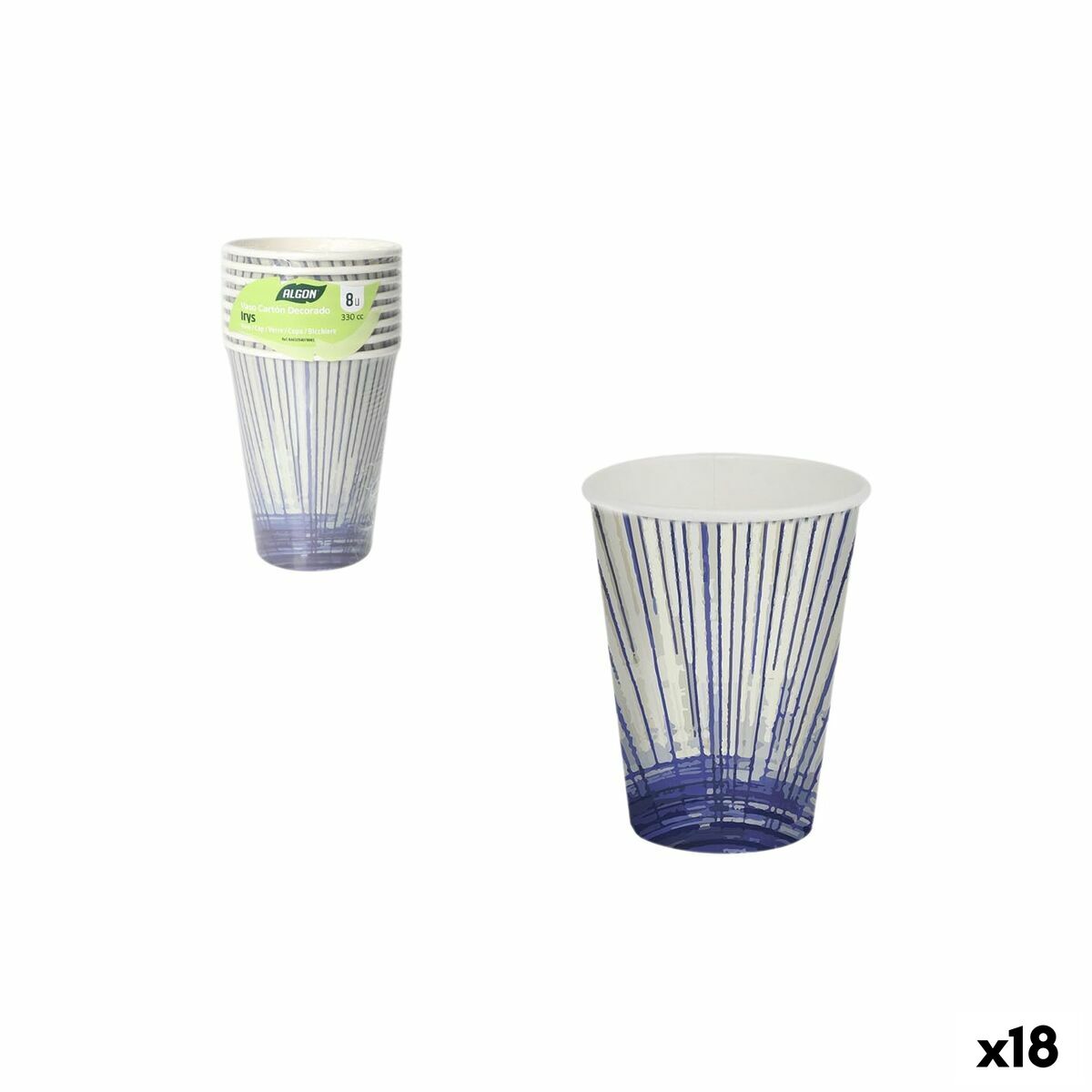 Glasset Inde 330 ml 8 Delar (18 antal)
