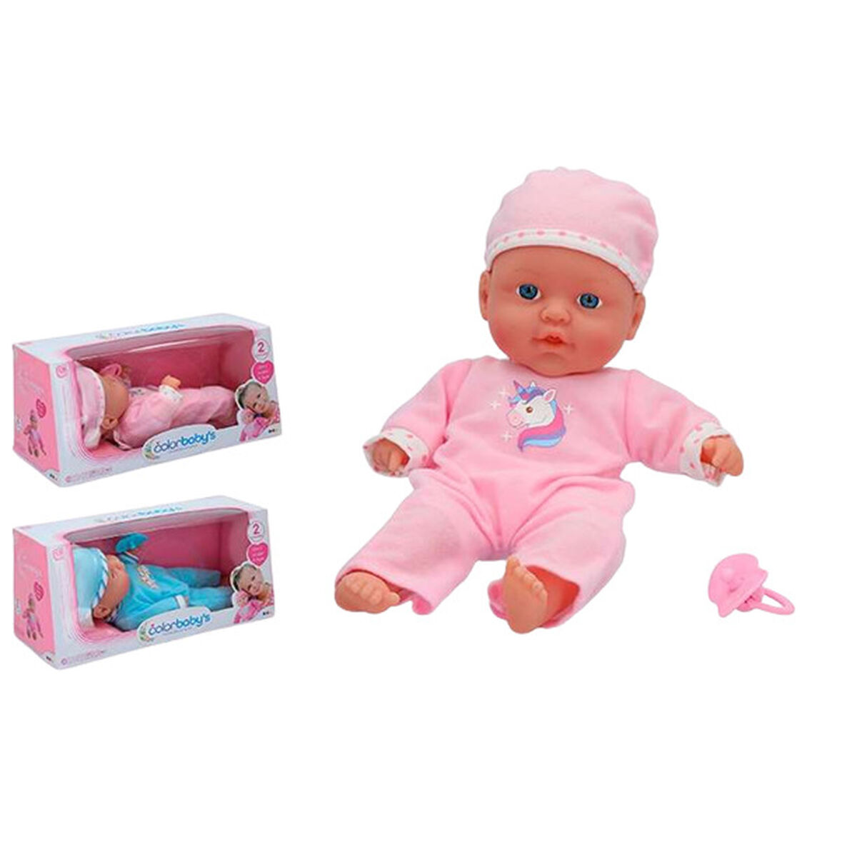 Bebisdocka Colorbaby 31 cm Ljud Mjuk
