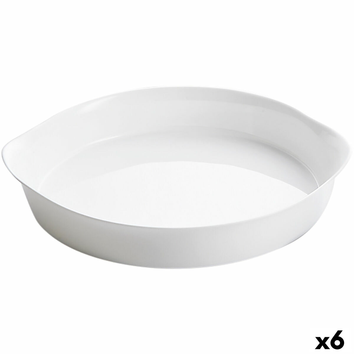 Kakform Luminarc Smart Cuisine Vit Glas Rund Ø 28 cm 6 antal