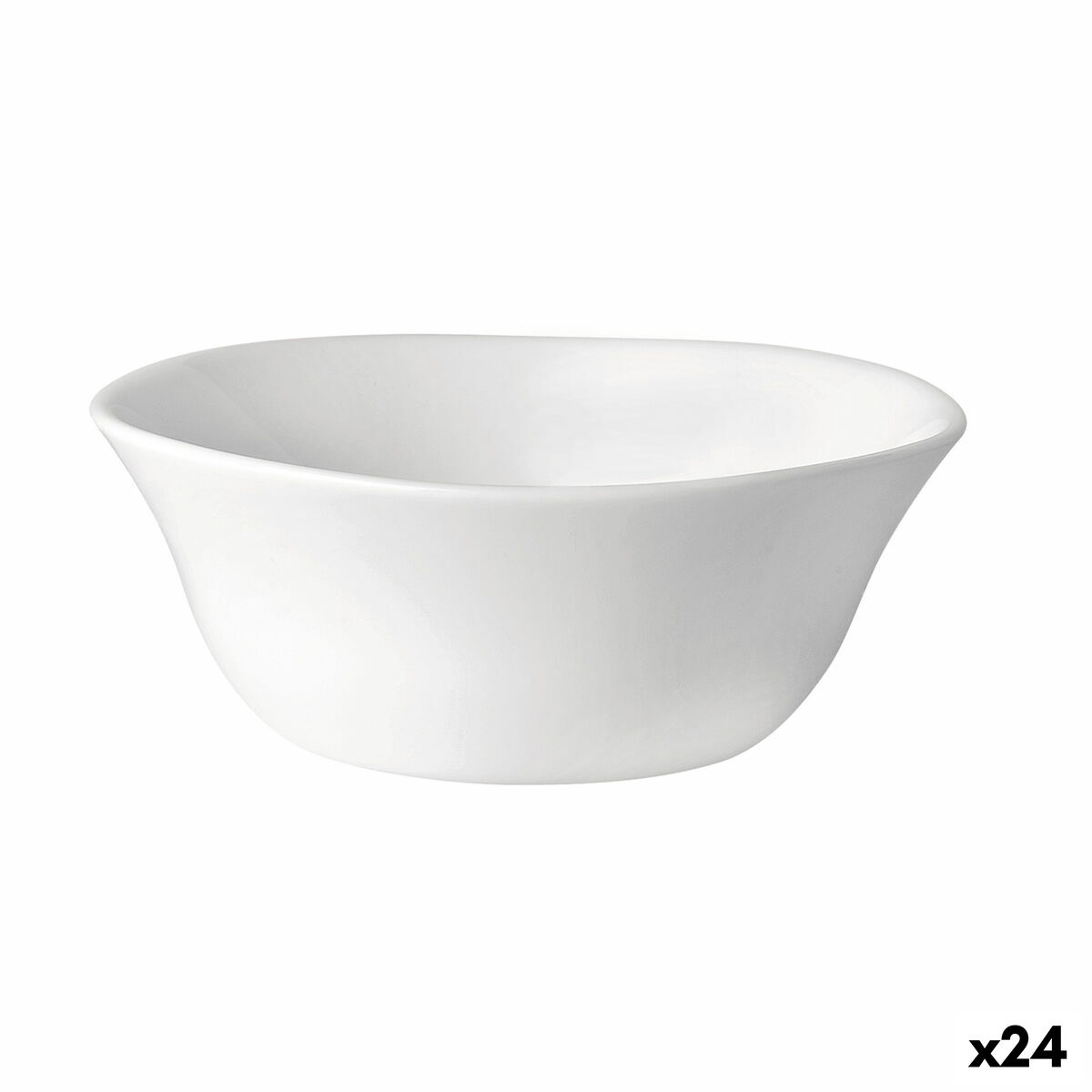 Skål Bormioli Rocco Parma Vit Glas Ø 12 cm Frukt (24 antal)