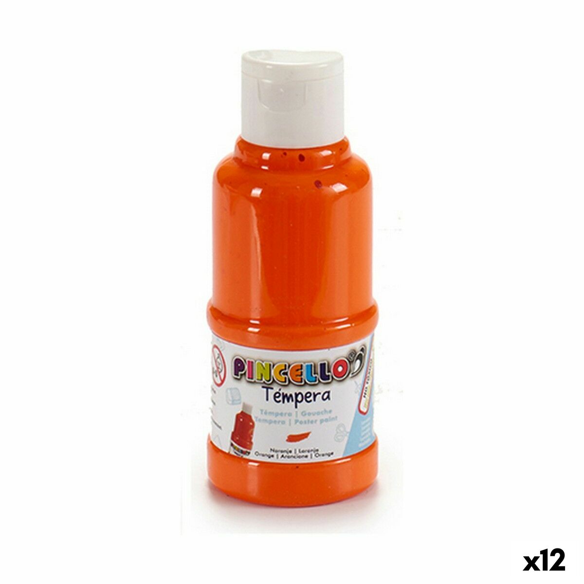 Gouache Pincello Orange 120 ml (12 antal)