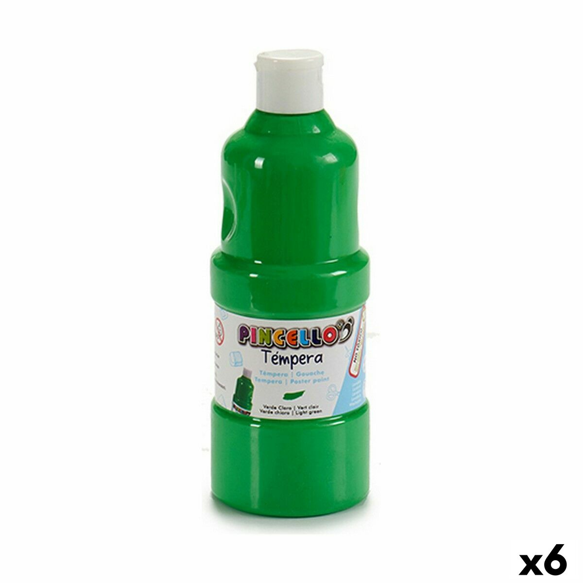 Gouache Pincello Ljusgrön 400 ml (6 antal)