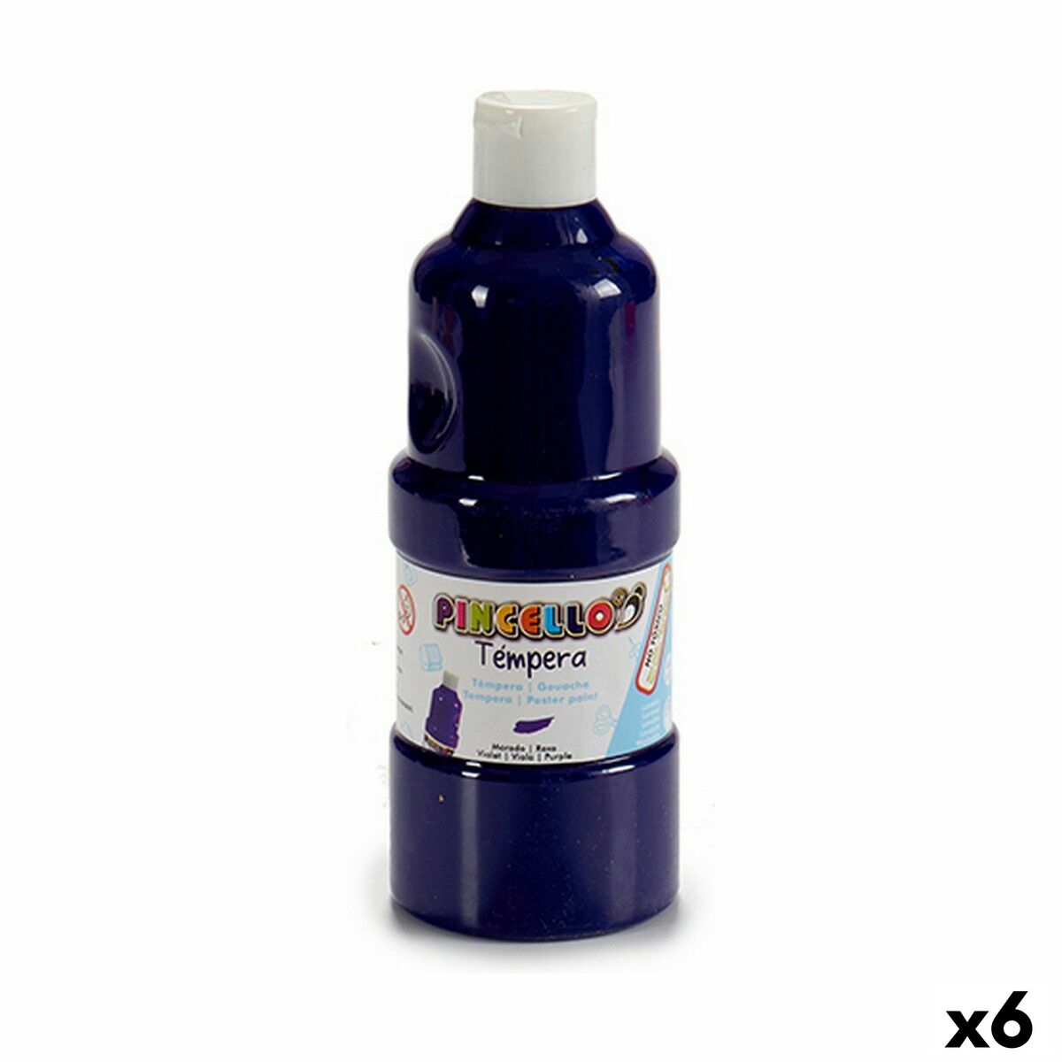 Gouache Pincello Purpur 400 ml (6 antal)