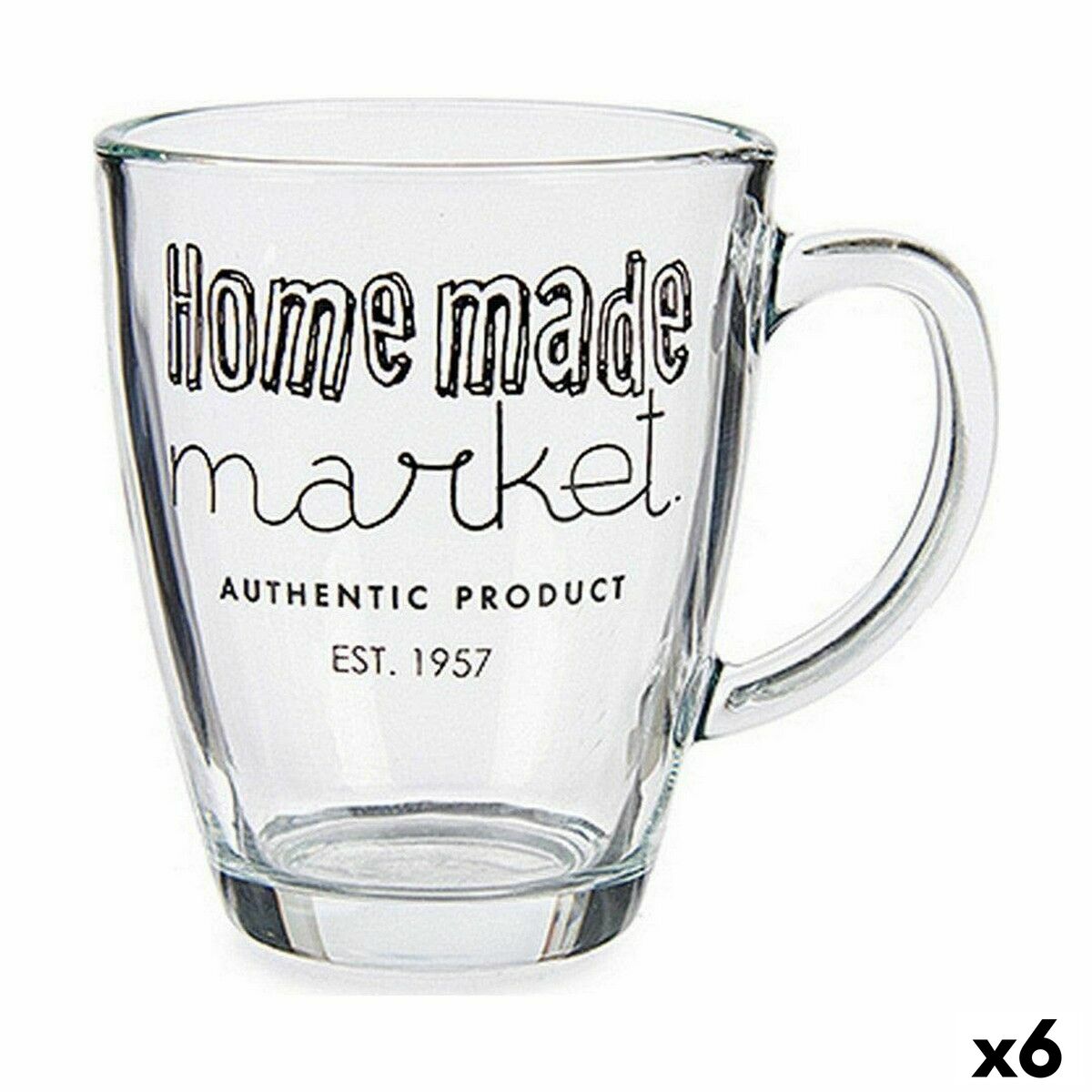 Mugg Vivalto Transparent 320 ml (6 antal)