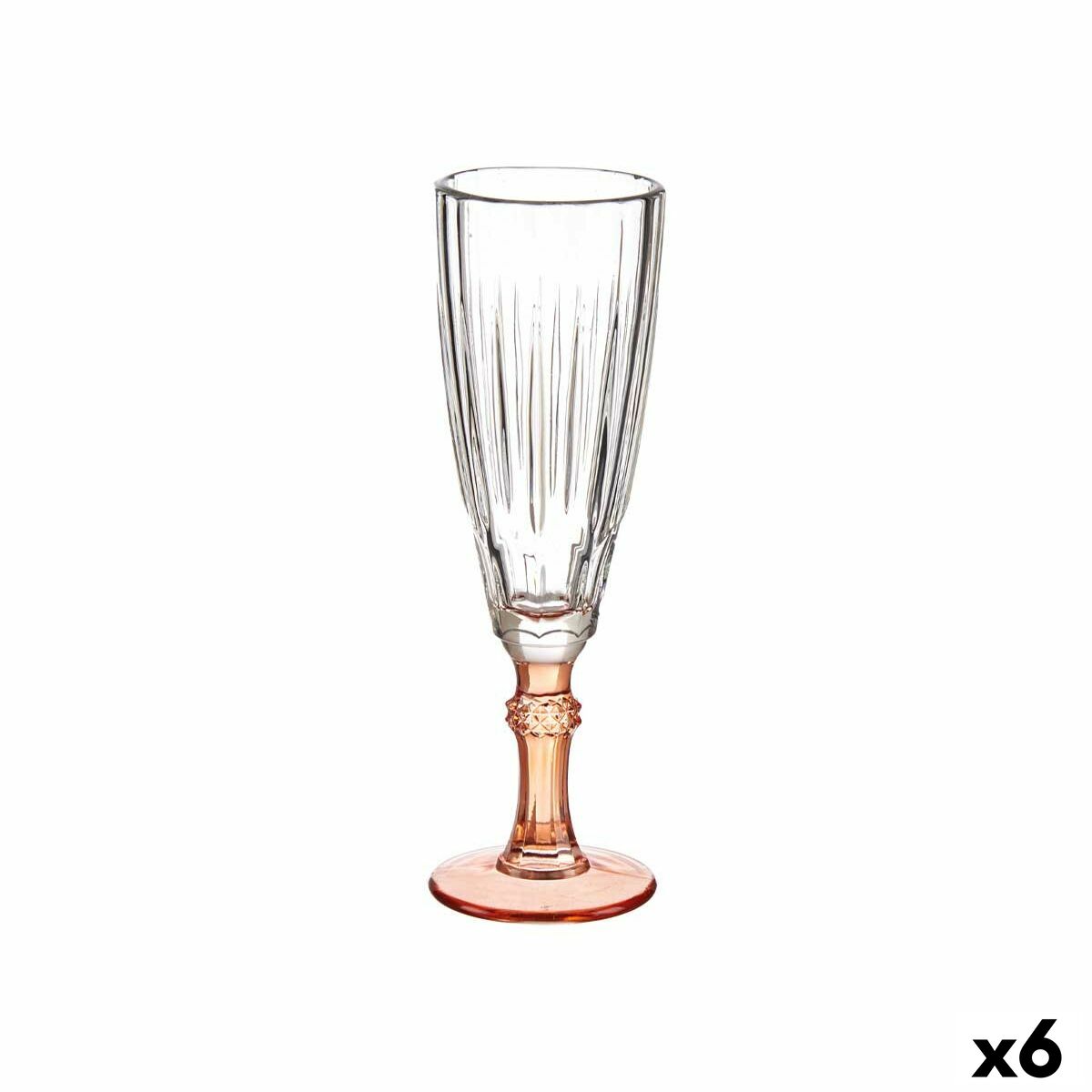 Champagneglas Vivalto Exotic Lax Glas 170 ml (6 antal)