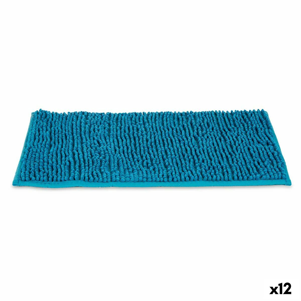 Badrumsmatta Berilo BL/4 Blå Turkos Azul Océano 40 x 60 cm 59 x 40 x 2,5 cm (12 antal)