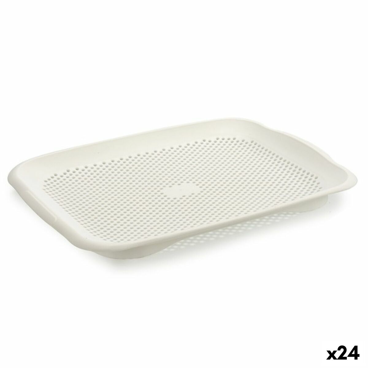 Torkställ Vit Plast 27 x 3 x 36,3 cm (24 antal)