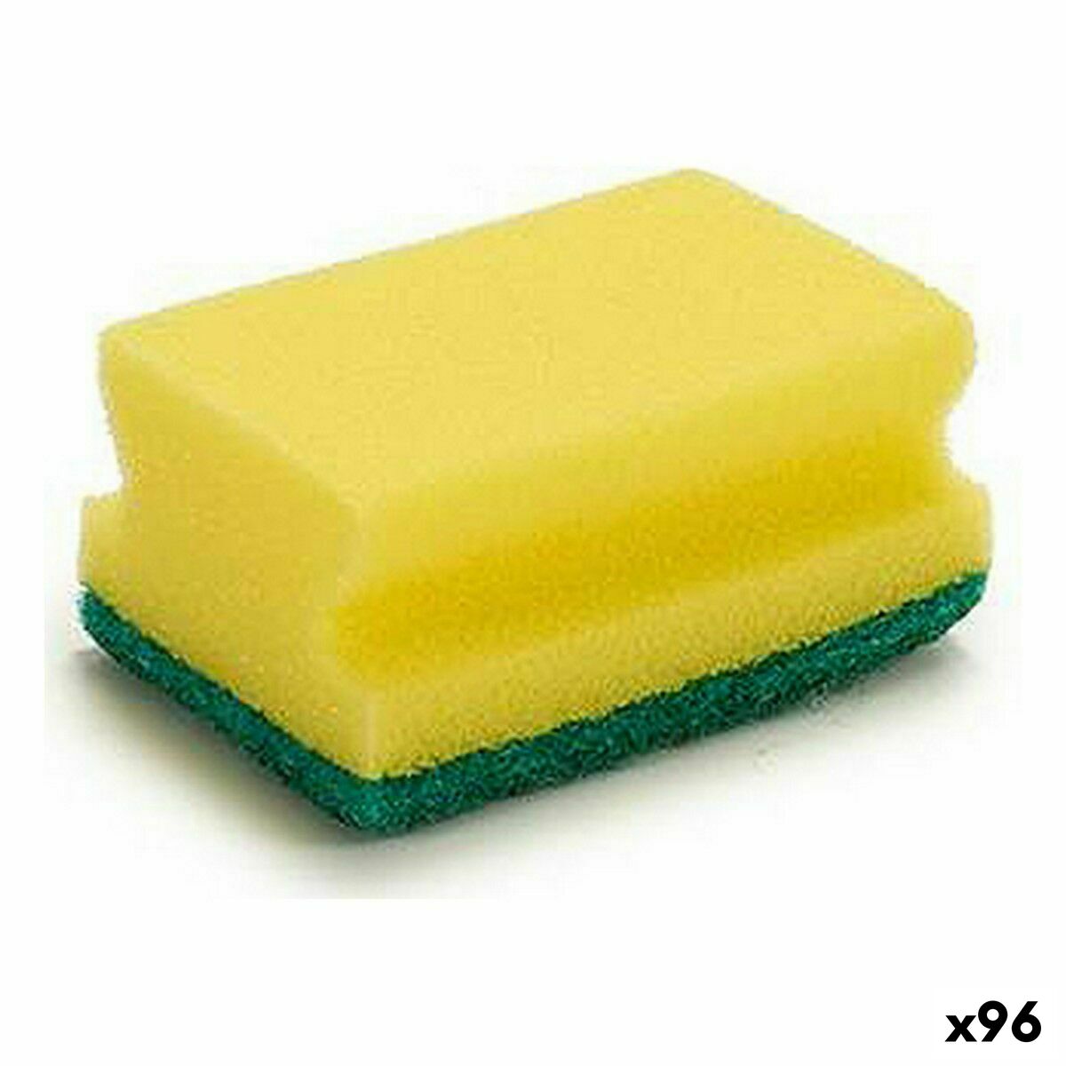 Skurboll Gul Grön Syntetisk fiber 4 x 9 x 6,5 cm (96 antal)