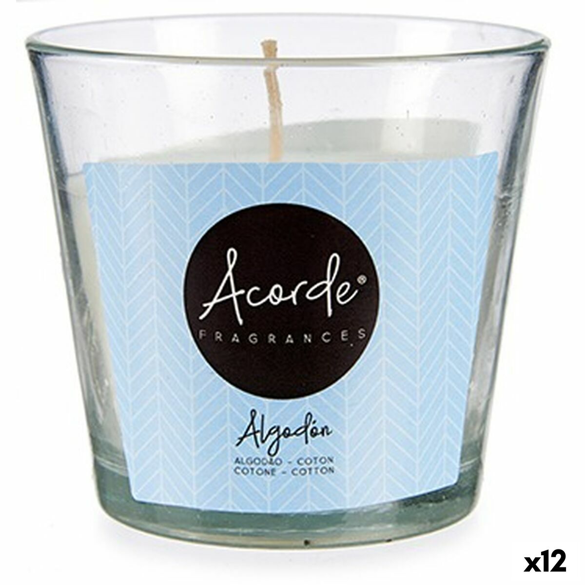 Doftljus Acorde 1264-50H Bomull 120 g (12 antal)