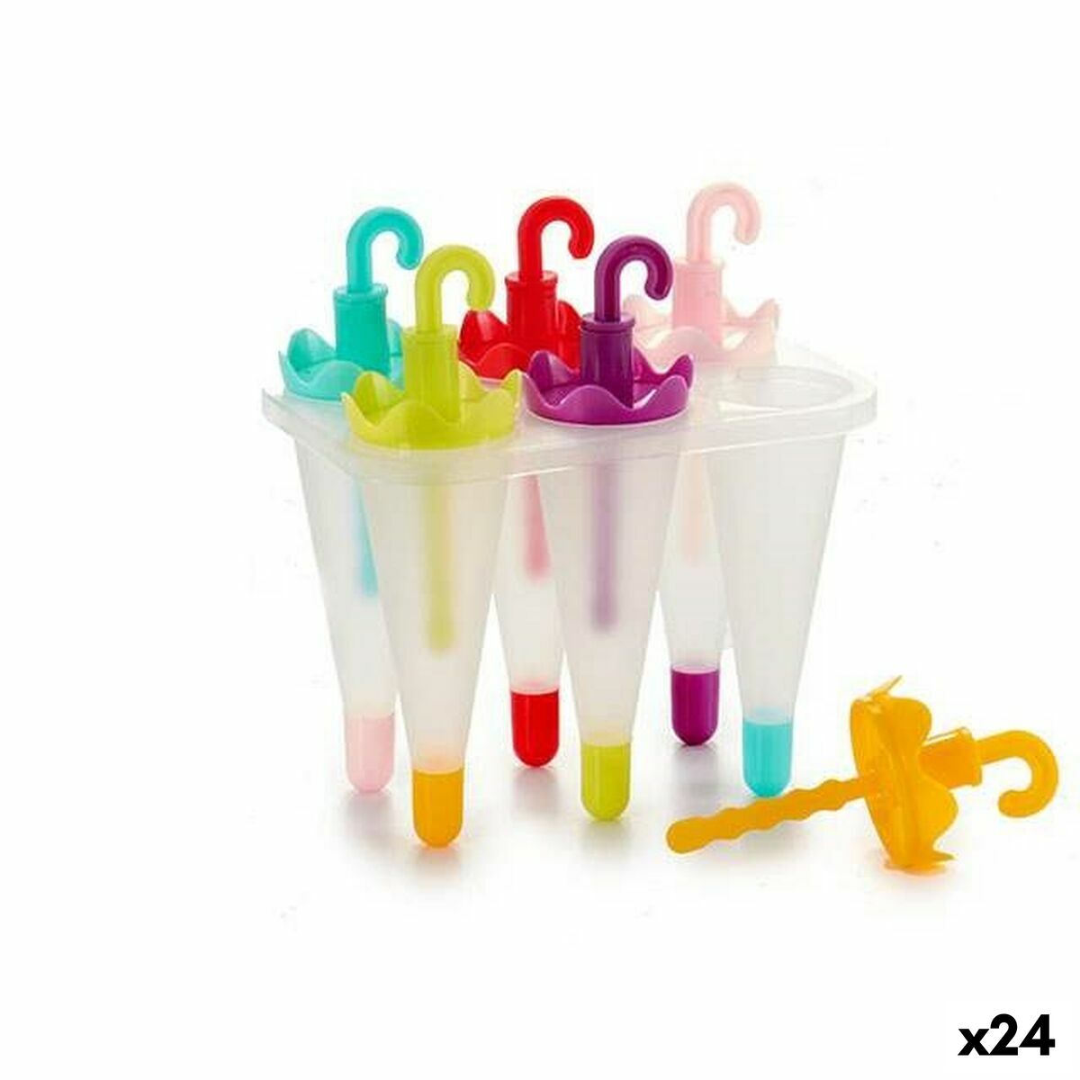 Glassform Paraply polypropen 11 x 16,5 x 16 cm (24 antal)