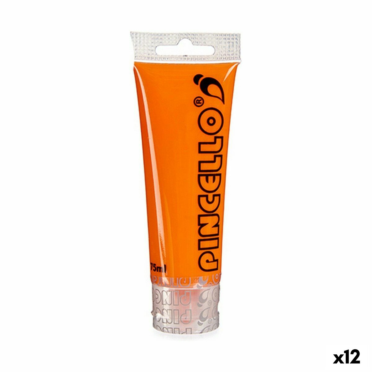 Akrylfärg 75 ml Orange (12 antal)