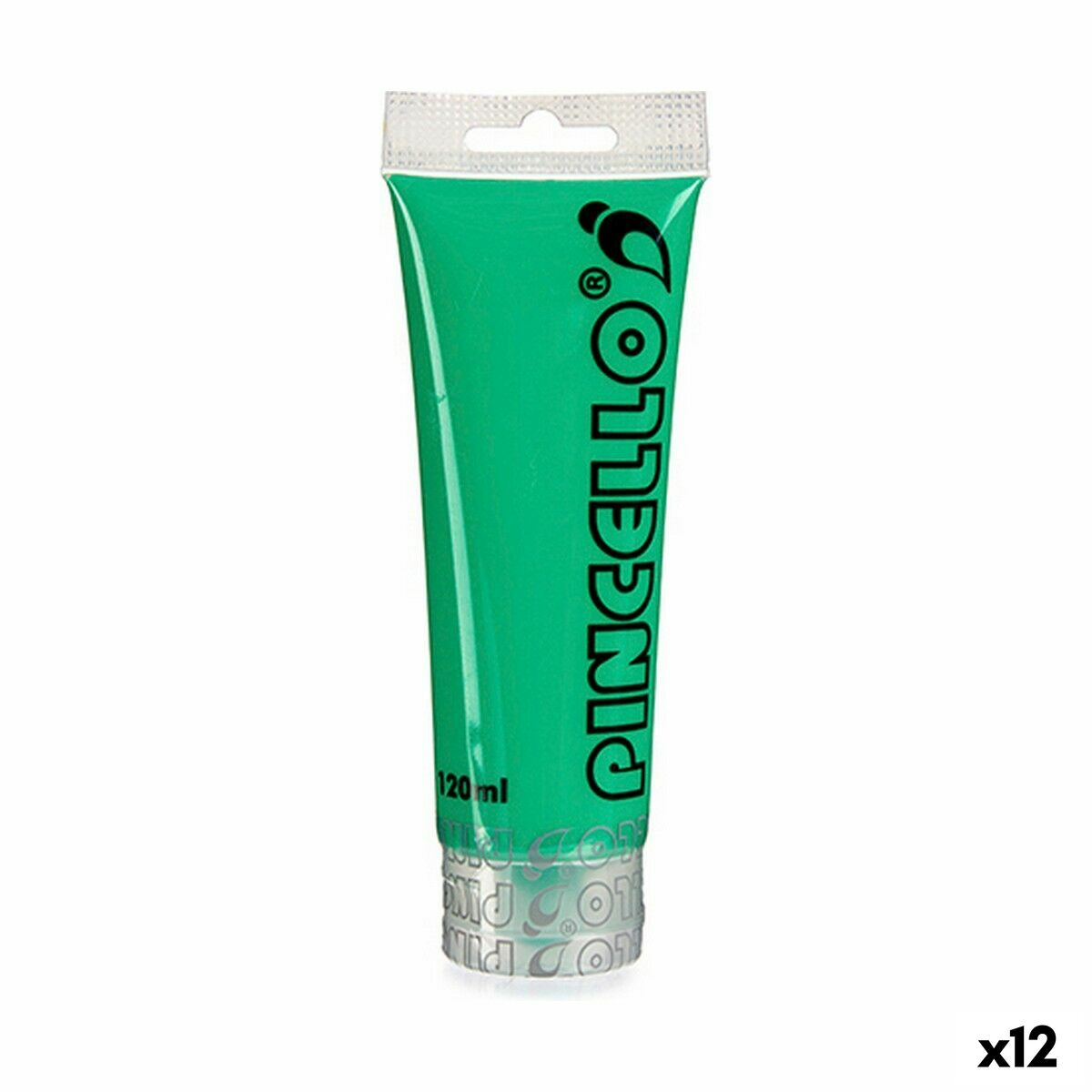 Akrylfärg 120 ml Ljusgrön (12 antal)