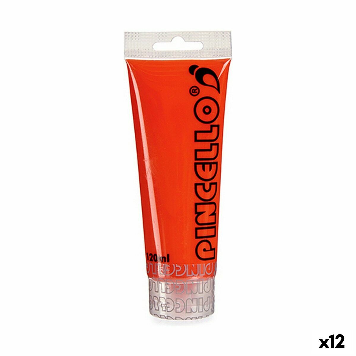 Akrylfärg Röd 120 ml (12 antal)