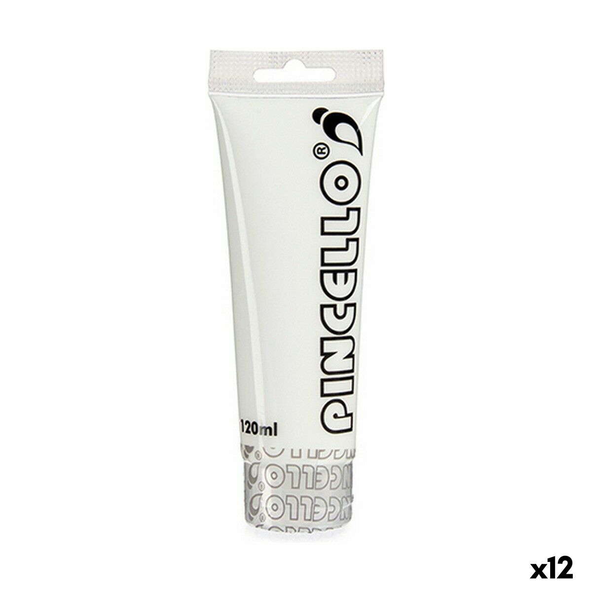 Akrylfärg Vit 120 ml (12 antal)