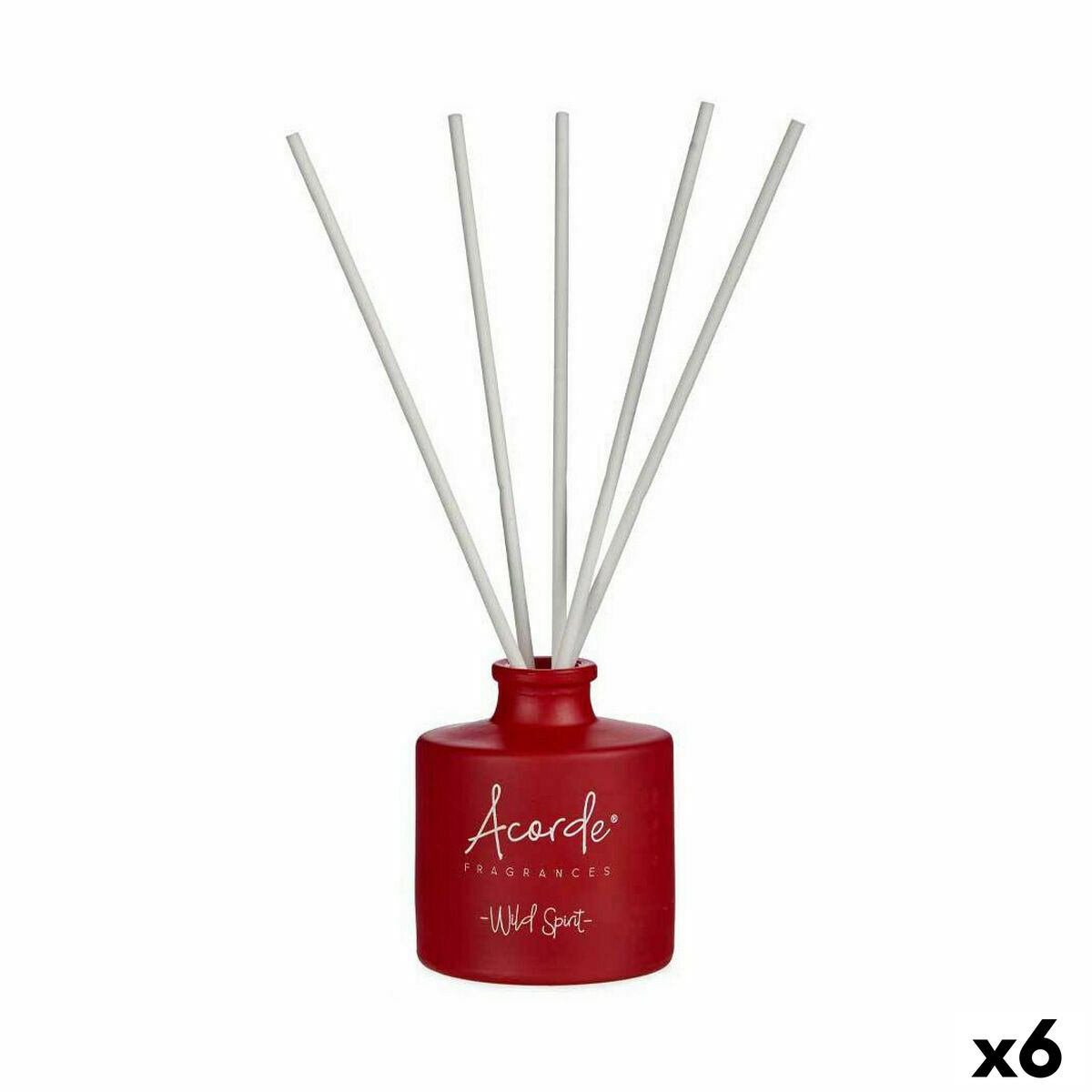 Parfympinnar Acorde 100ML-A Röda Bär 100 ml (6 antal)