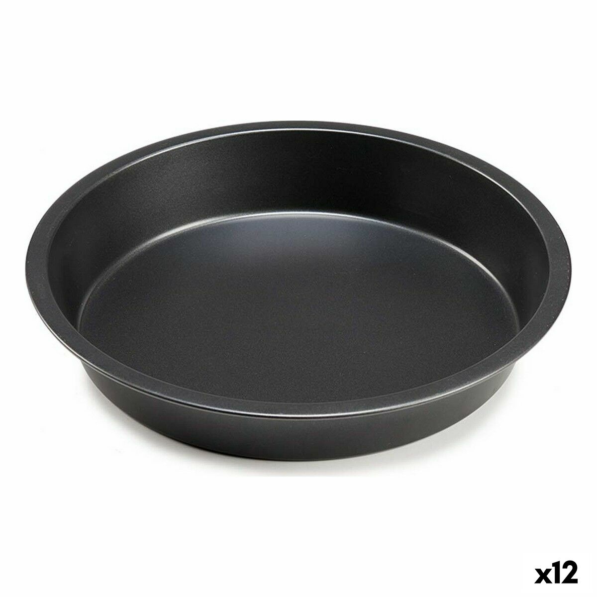 Ugnsform Ø 28 cm Metall Mörkgrå (12 antal)