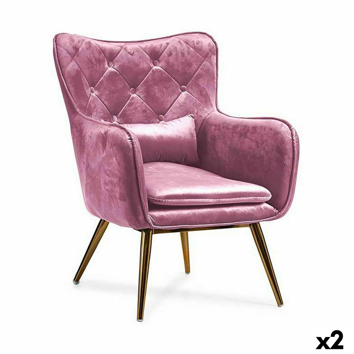 Fåtölj Rosa 68 x 92 x 70 cm (2 antal)