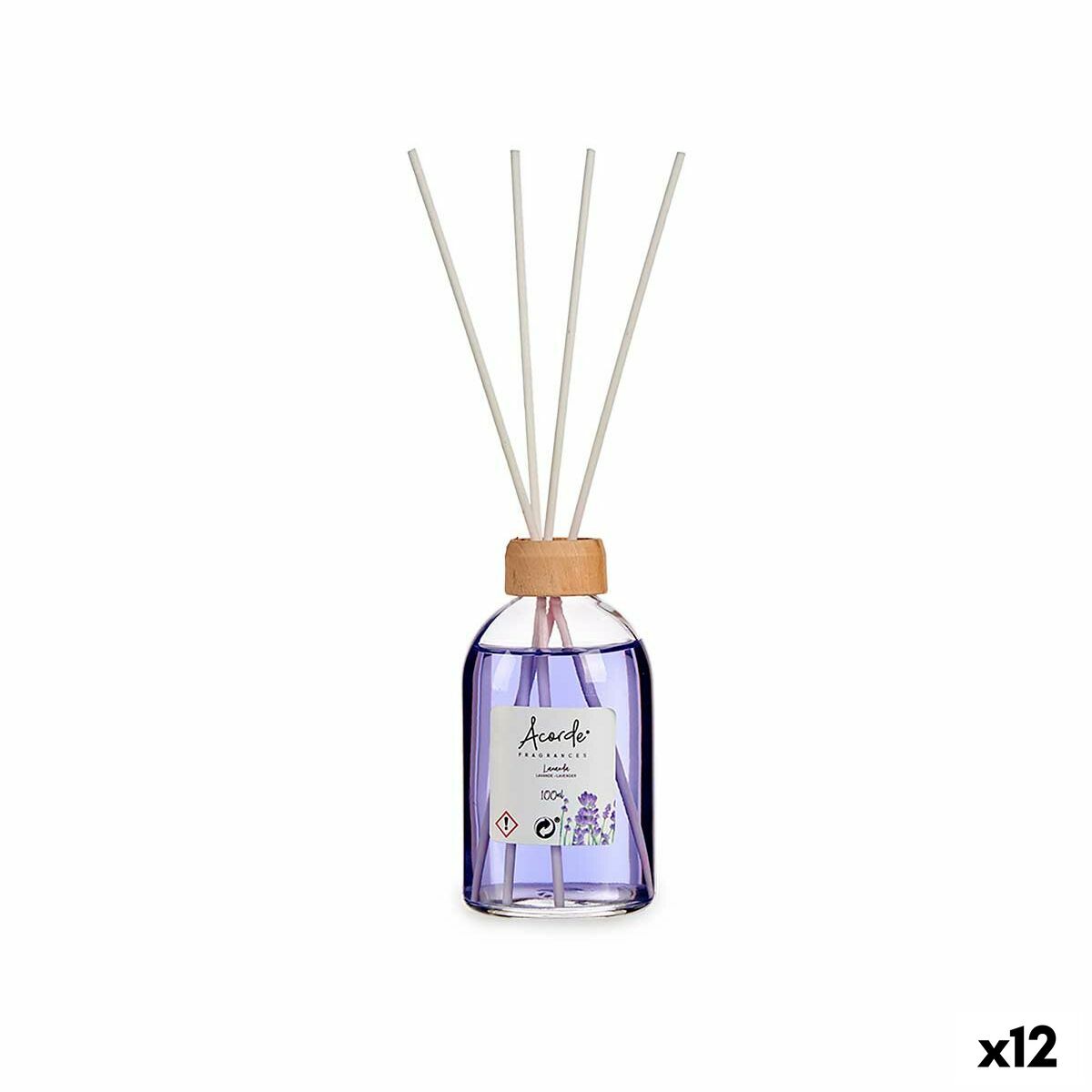 Parfympinnar Acorde 83659 Lavendel 100 ml (12 antal)
