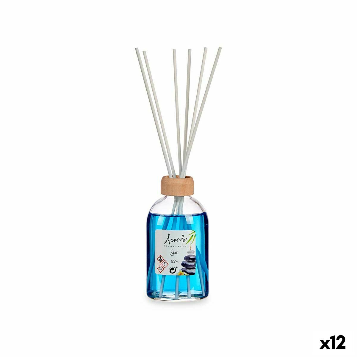 Parfympinnar Acorde 83666 Spa 100 ml (12 antal)
