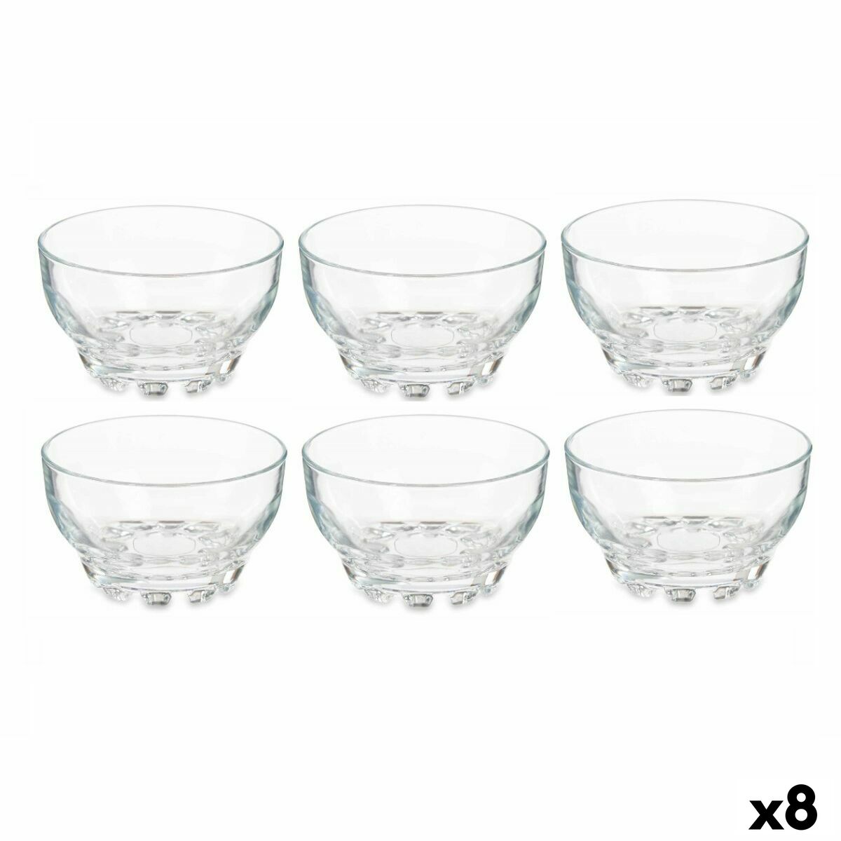 Skålset Pasabahce Karaman Transparent Glas 275 ml (8 antal)