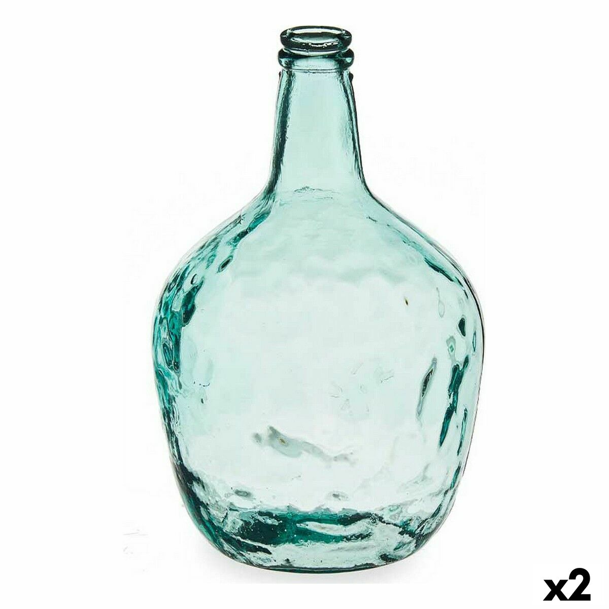 Flaska Carafe Transparent 8 L 22 x 37,5 x 22 cm Dekoration (2 antal)