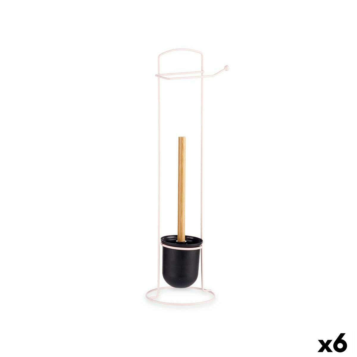 Toalettrullehållare Berilo W2930APB - 409 Rosa 17 x 57 x 16,5 cm (6 antal)