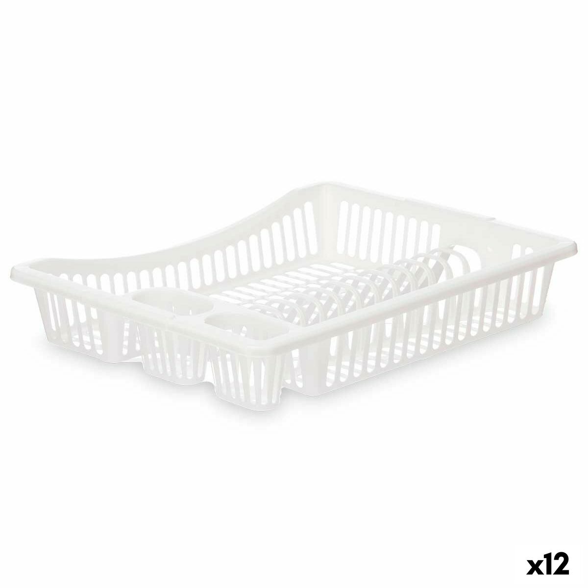 Diskställ Kinvara YMA04 1095 01 Vit 45,5 x 8 x 36,5 cm (12 antal)