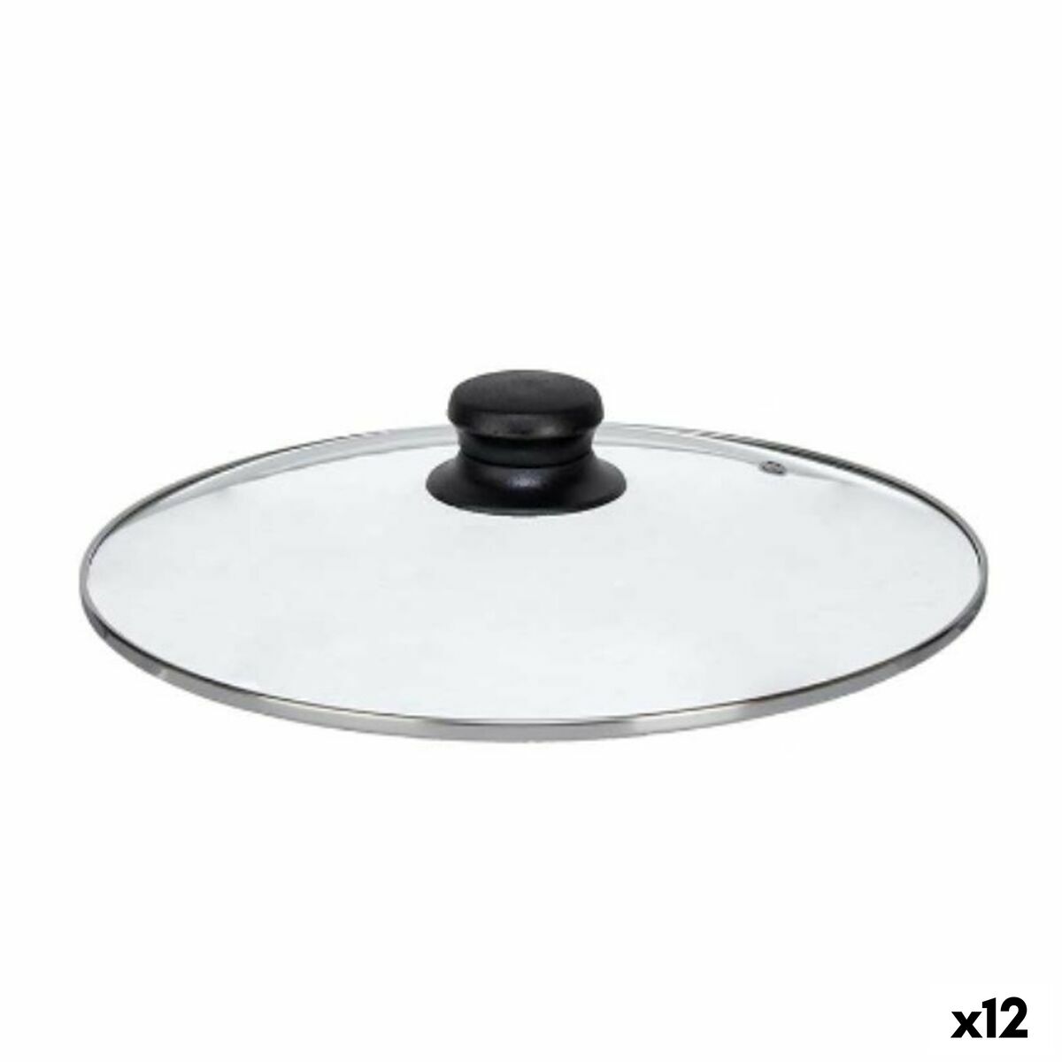 Grytlock Kinvara CN-SW1304-26CM Transparent Silvrig Glas 26 cm (12 antal)