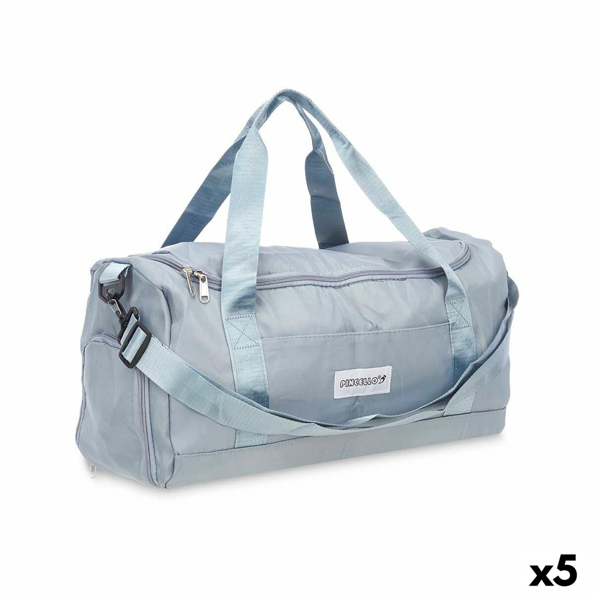 Sportväska Grå 46 x 25 x 28 cm (5 antal)