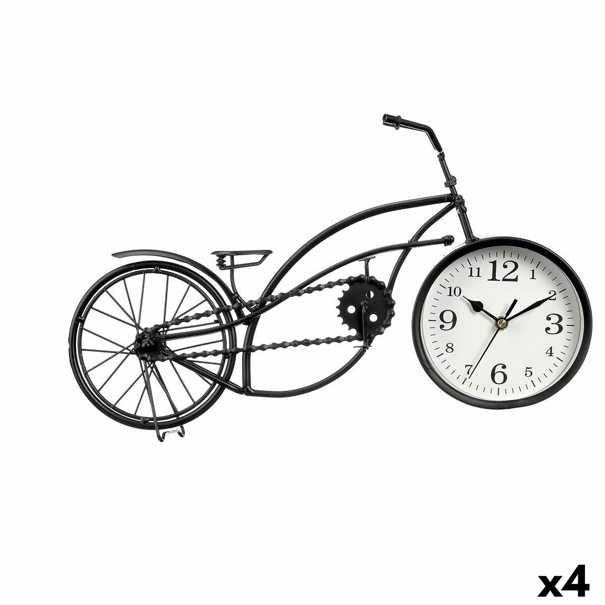 Asztali óra Cykel Svart Metall 42 x 24 x 10 cm (4 antal)
