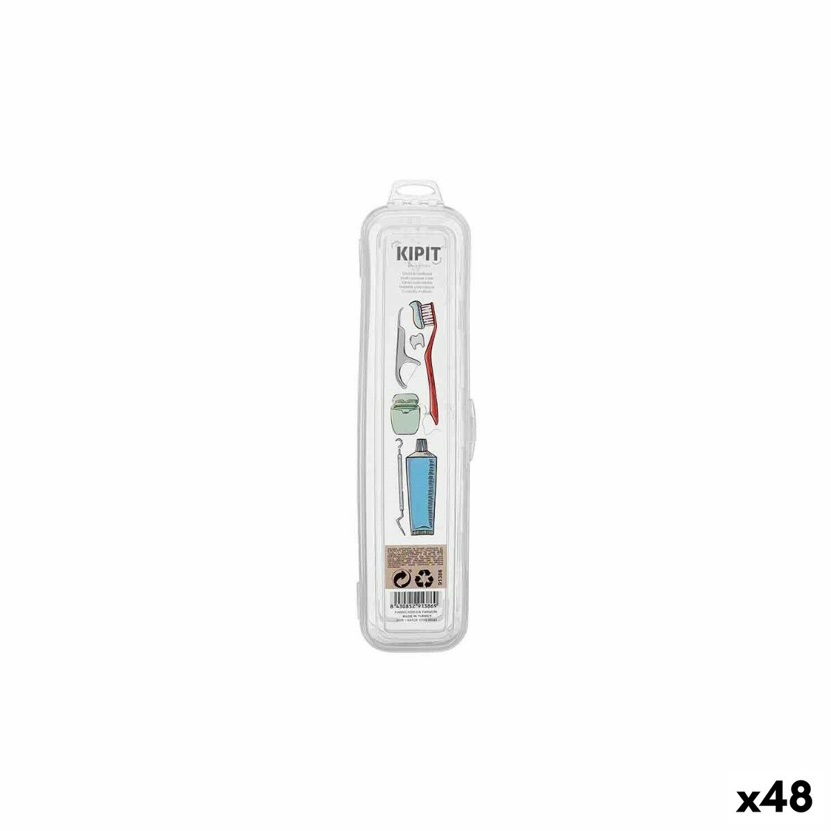Fall Kipit 1 Transparent Hygien Resa (48 antal)