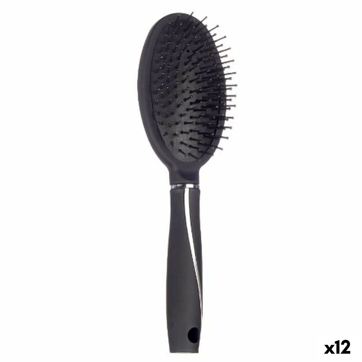 Borste Berilo 351 Svart Silikon Plast (12 antal)