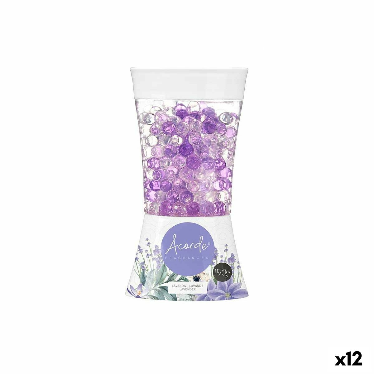 Luftrenare Acorde C-612 Lavendel 150 g Gel (12 antal)