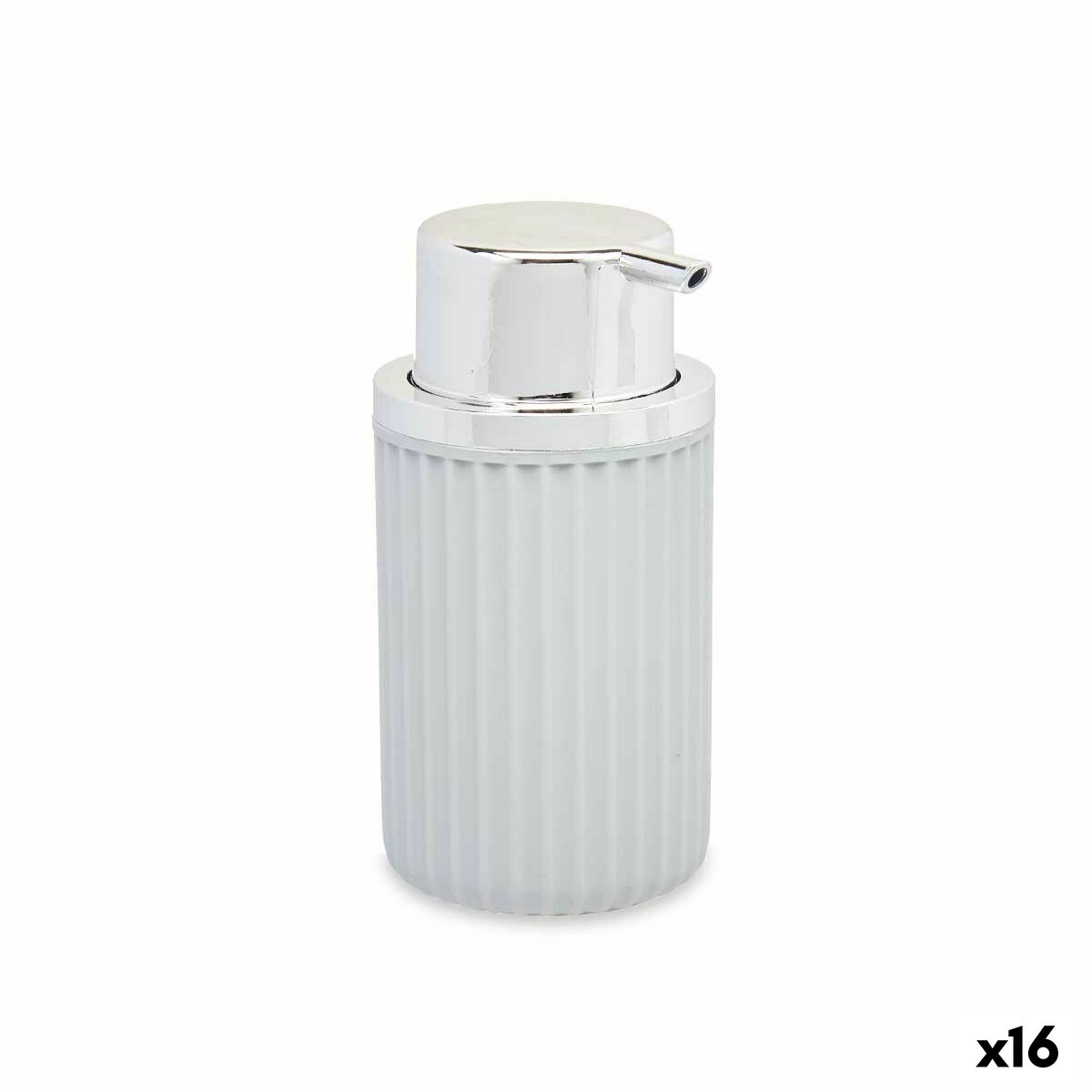 Tvåldispenser Berilo 3236-2 Grå Plast 450 ml 7 x 14,5 x 8,5 cm (16 antal)