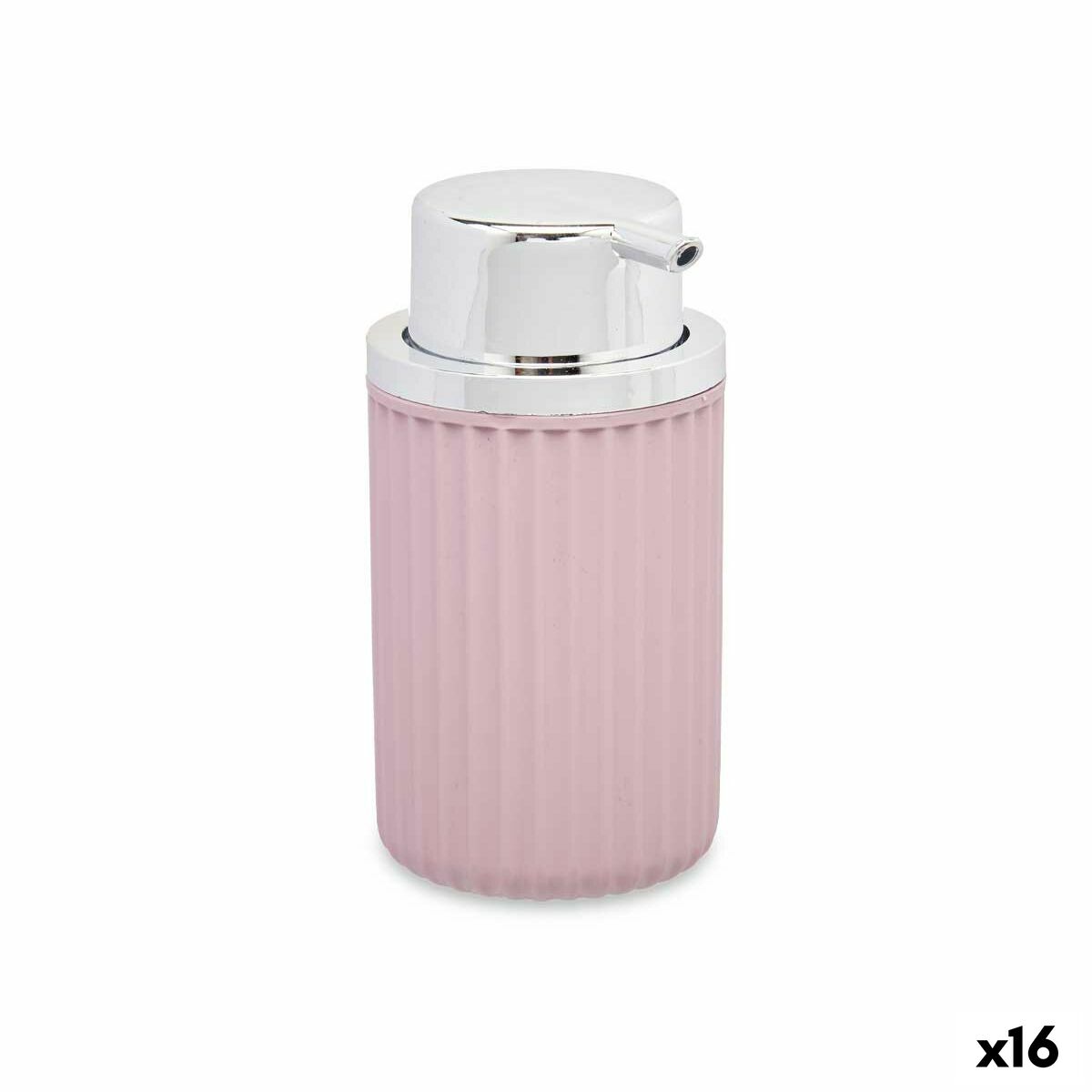 Tvåldispenser Berilo 3236-4 Rosa Plast 420 ml 7 x 14,5 x 8,5 cm (16 antal)
