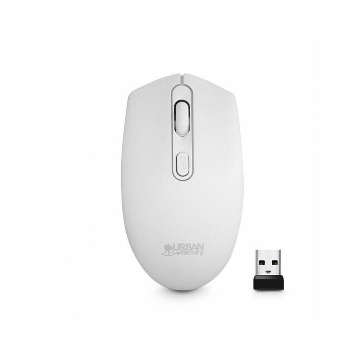 Trådlös Mus Urban Factory FCM02UF Vit 1600 dpi