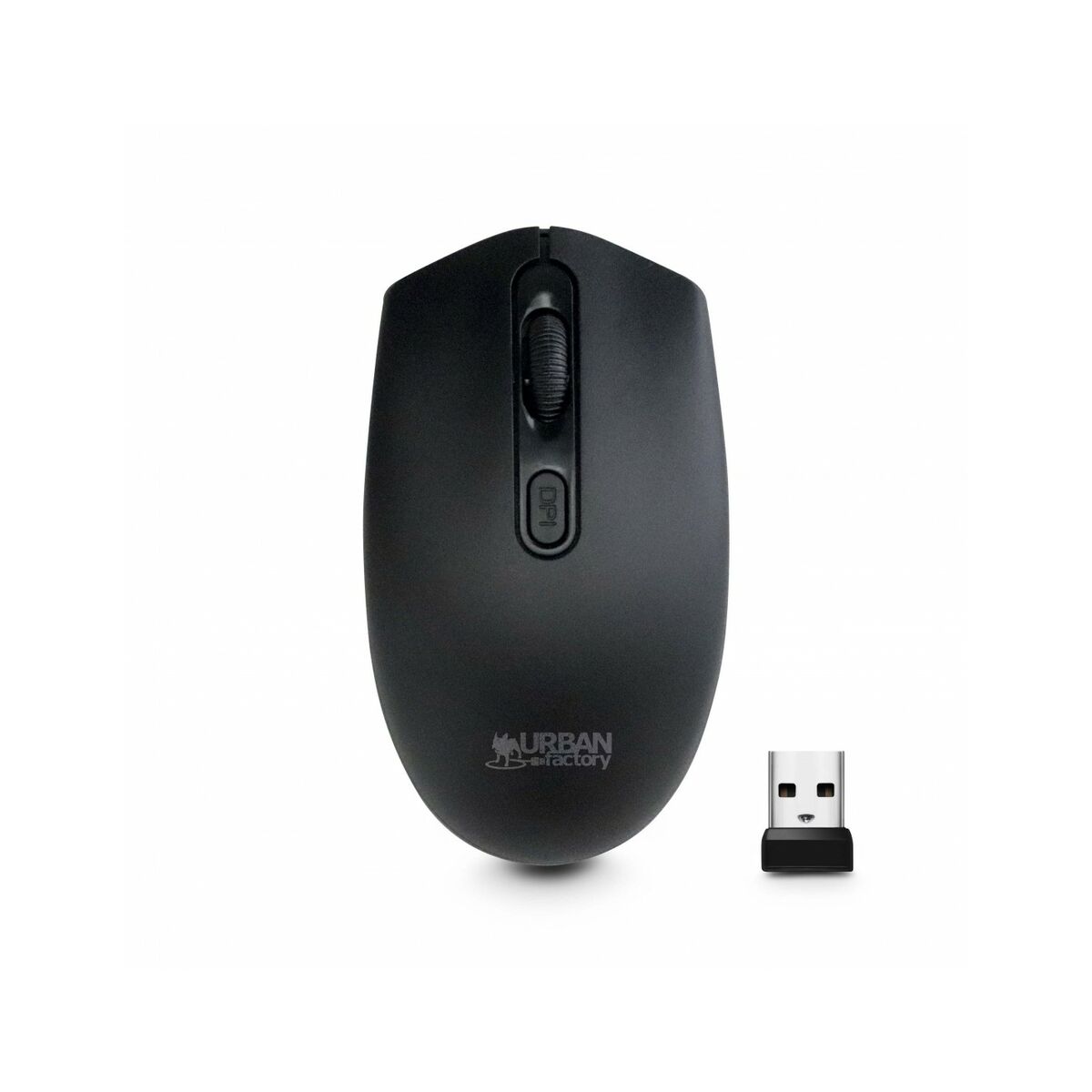 Trådlös Mus Urban Factory FCM01UF Svart 1600 dpi