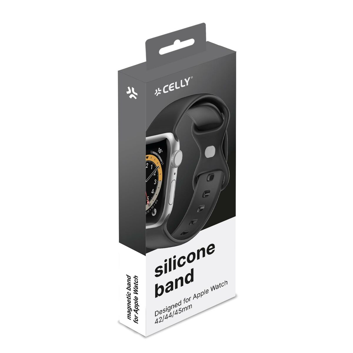 Klockarmband Celly WBANDSIL44BK