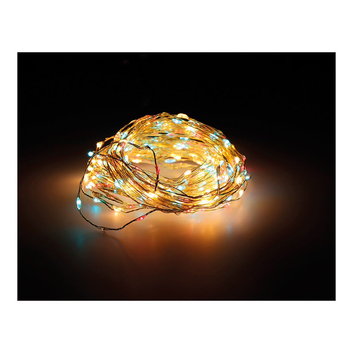 LED-krans Extra Dense Multicolour (14 m)