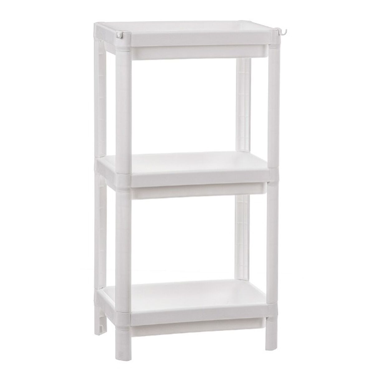 Badrumshyllor Ballete Vit Plast 35,5 x 23 x 75 cm