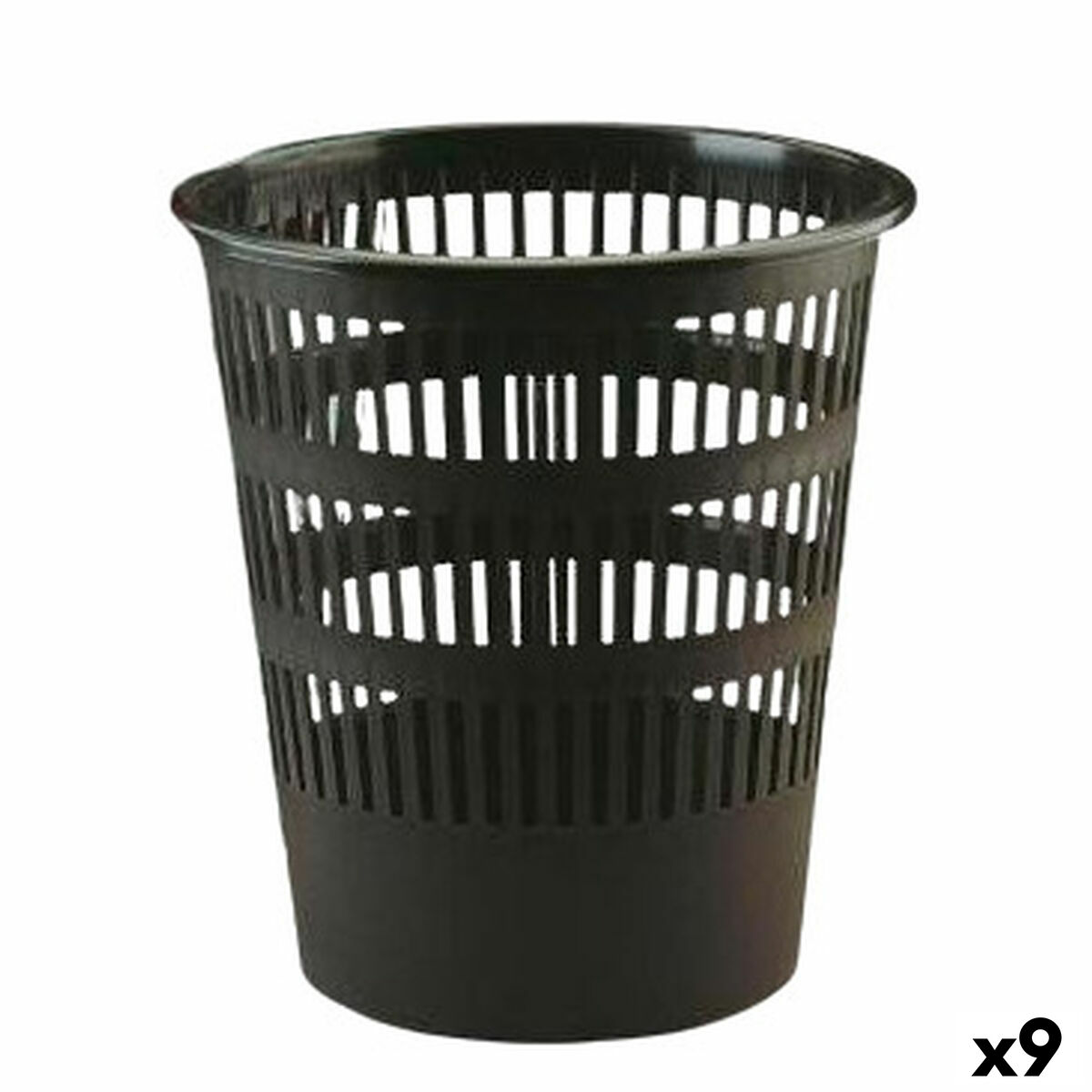 Papperskorg Faibo Multicolour polypropen 12 L (9 antal)