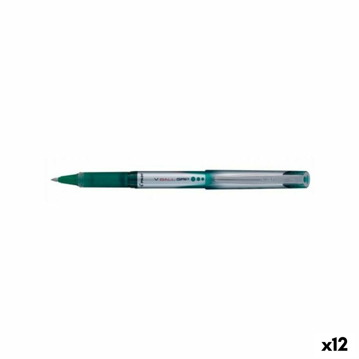 Penna Roller Pilot V Ball Grip Grön 0,5 mm (12 antal)
