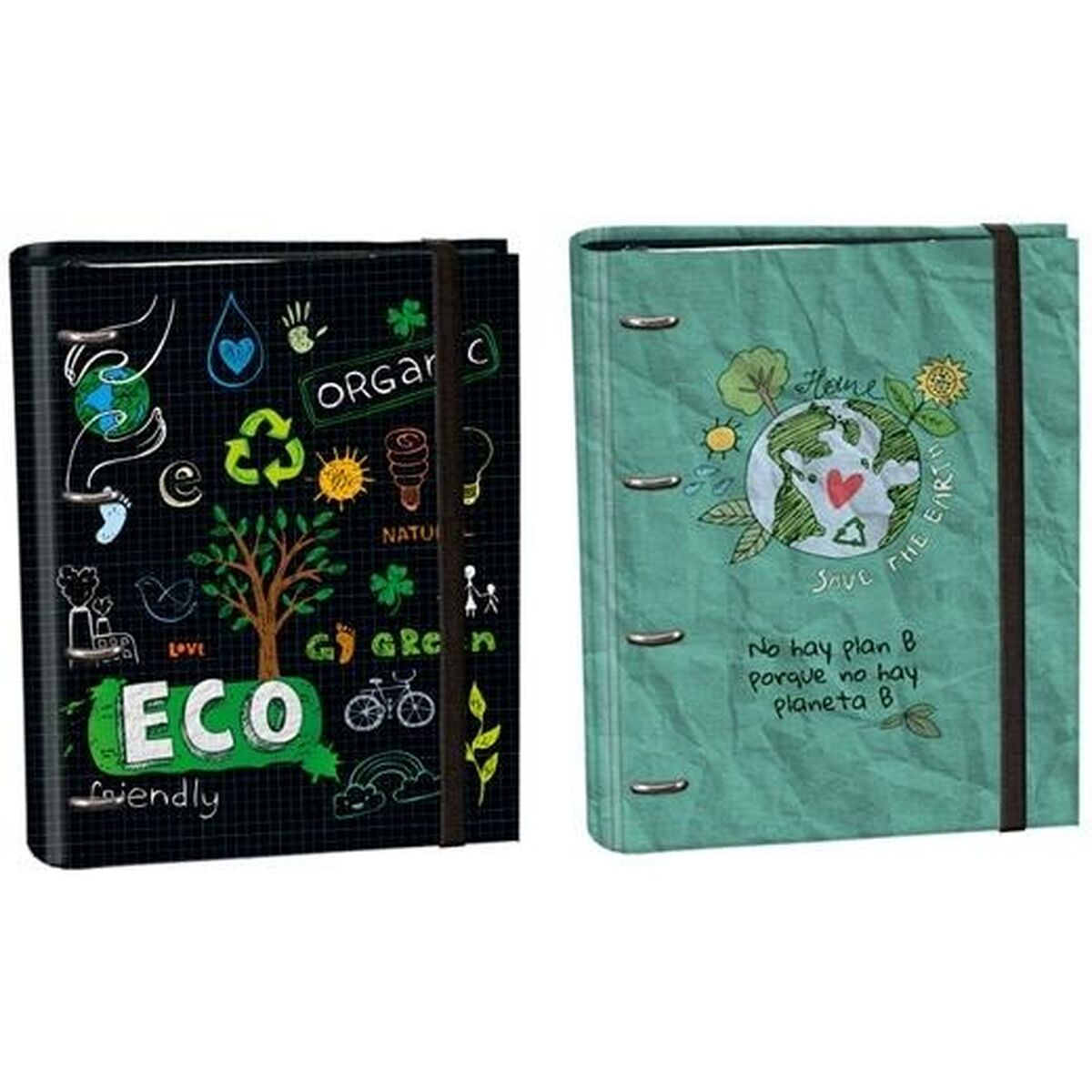 Ringpärm SENFORT Ecology 120 Blad Multicolour A4