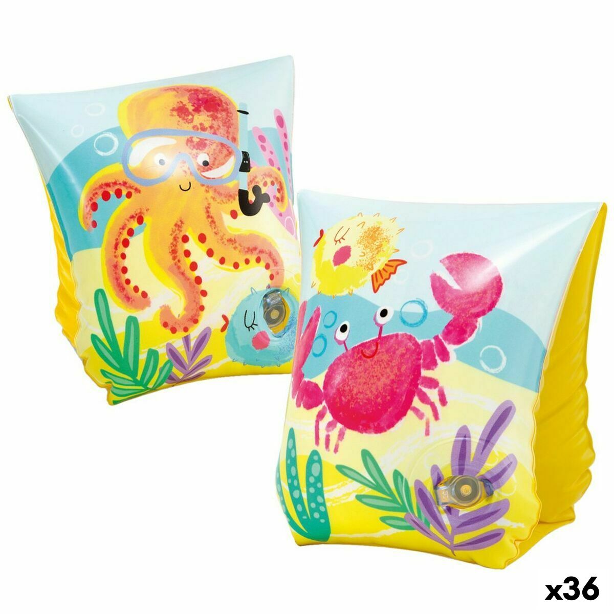 Ärmar Intex Sea 23 x 21 x 15 cm (36 antal)